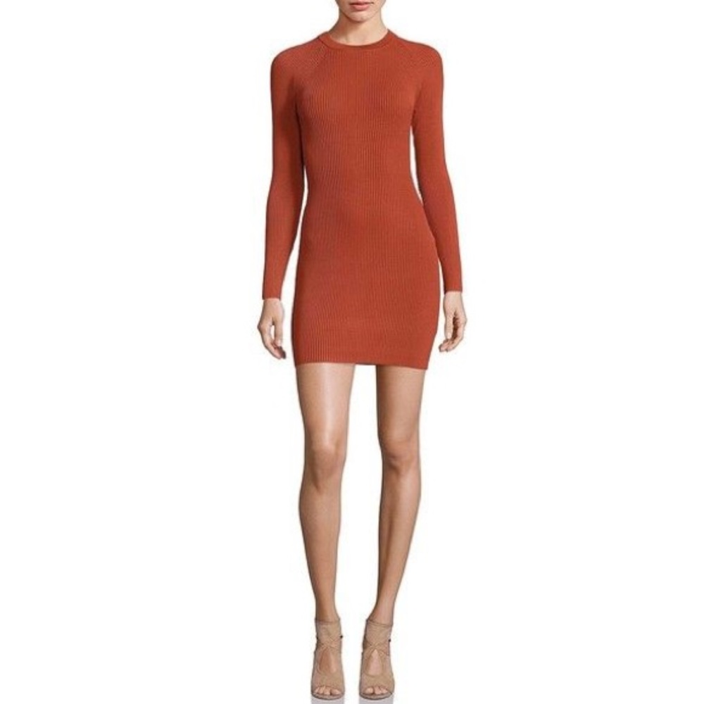 A.L.C. Rust Long Sleeve Dress